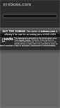 Mobile Screenshot of ereboss.com